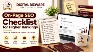 On-Page SEO Checklist for higher rankings
