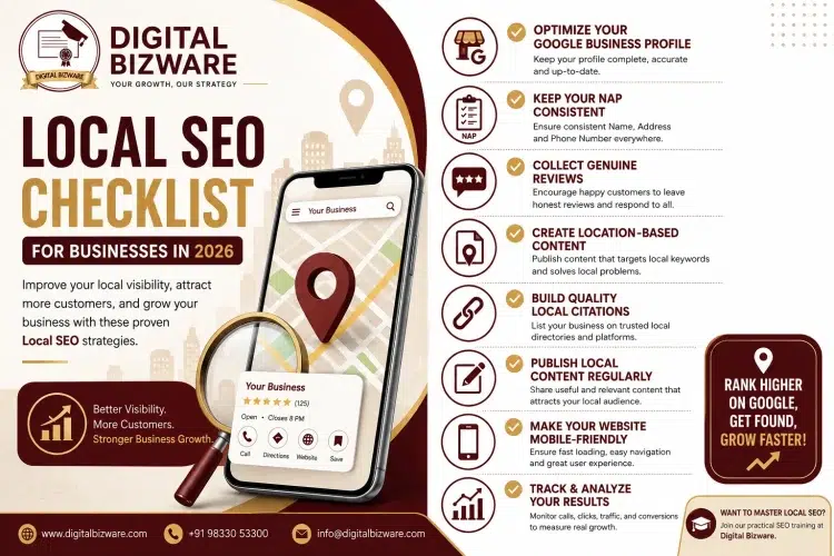 Local SEO Checklist tips for 2026

