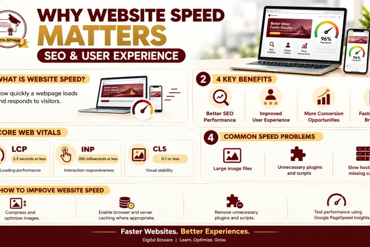 Website speed optimization